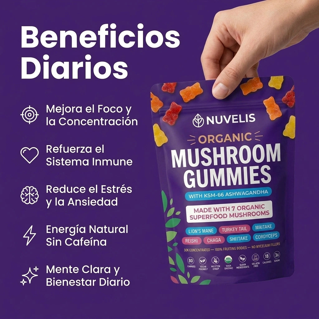 Nuvelis Mushroom Gummies