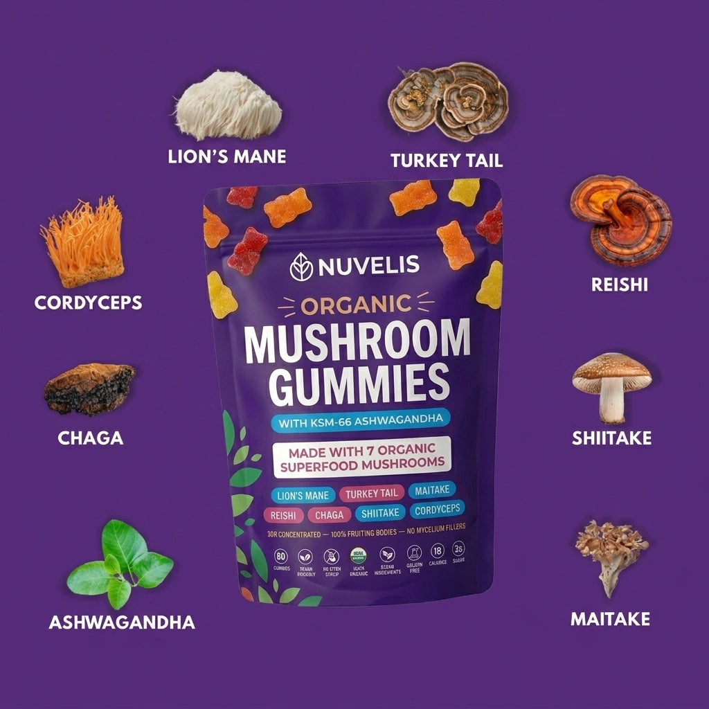 Nuvelis Mushroom Gummies