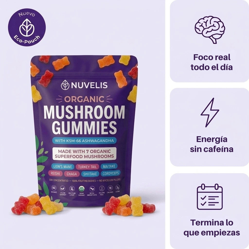 Nuvelis Mushroom Gummies